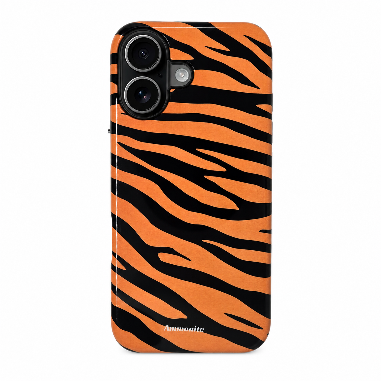 Tiger Stripe Case for iPhone 17 Orange & Black