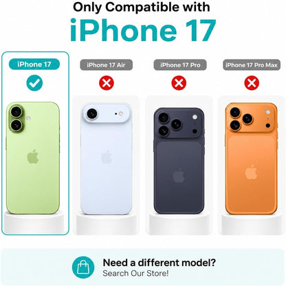 iPhone 17 Case – Slim Shockproof Protective Phone Cover