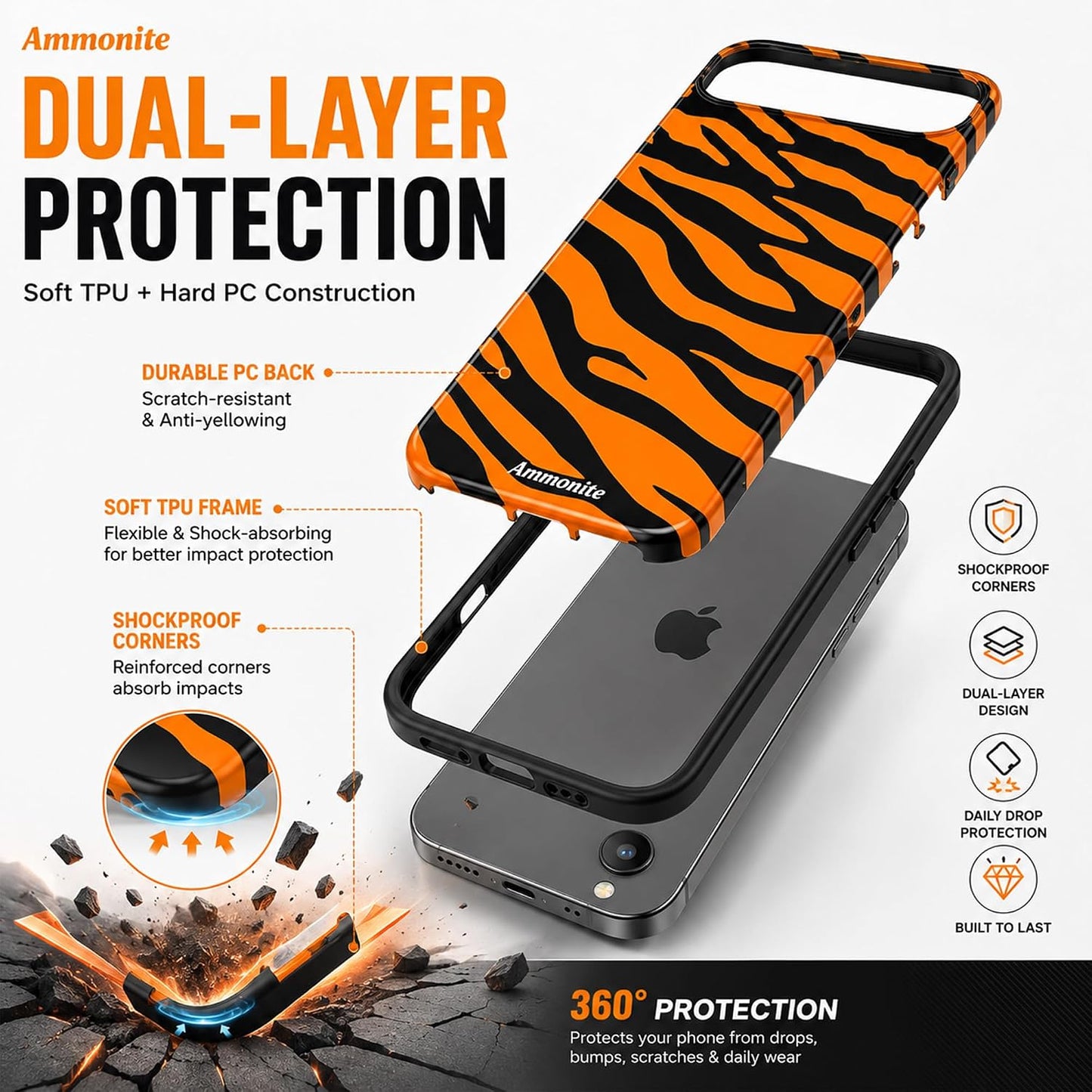 iPhone 17 Air Case – Ultra Slim Shockproof Protective Cover