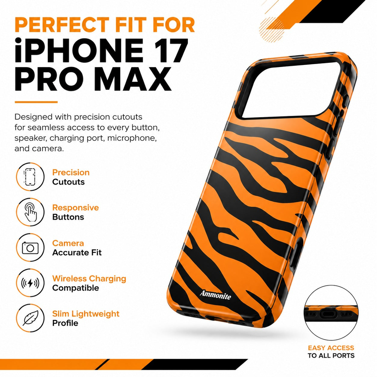 iPhone 17 Pro Max Case – Premium Shockproof Protective Cover