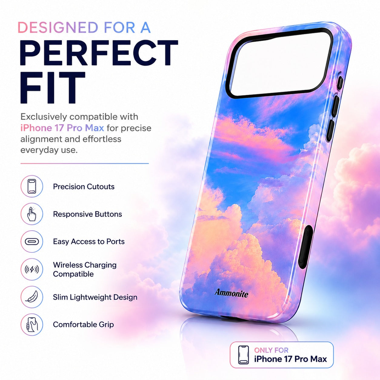 iPhone 17 Pro Case – Premium Shockproof Protective Cover